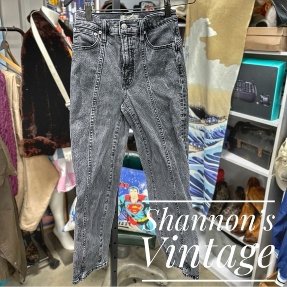 Madewell fair trade sz 24 perfect vintage straight Jean A46
